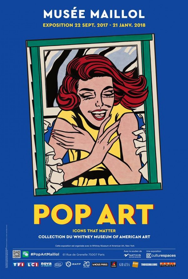 affiche PopArt musee maillol